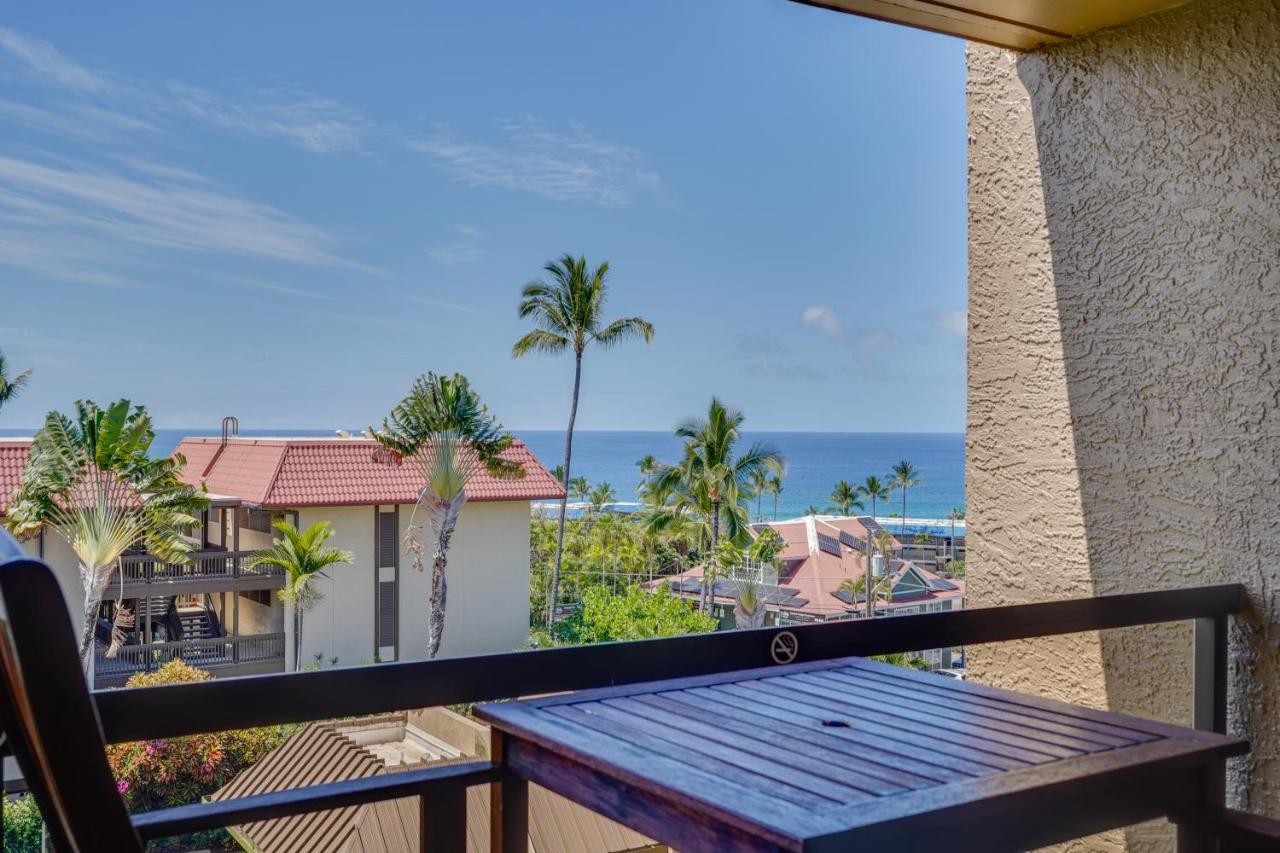 Kona Pacific Top Floor Retreat Ocean View And Pool! 카일루아 코나 외부 사진